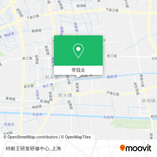 特耐王研发研修中心地图