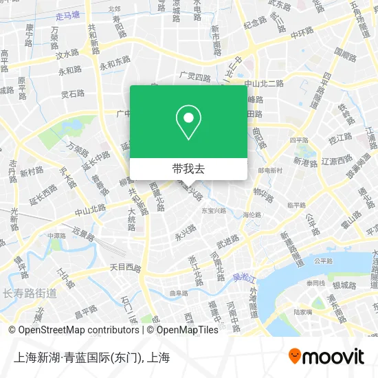 上海新湖·青蓝国际(东门)地图