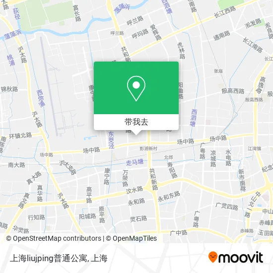 上海liujping普通公寓地图