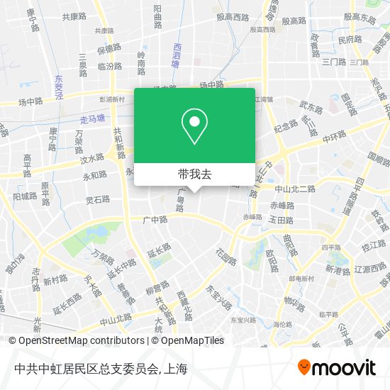 中共中虹居民区总支委员会地图