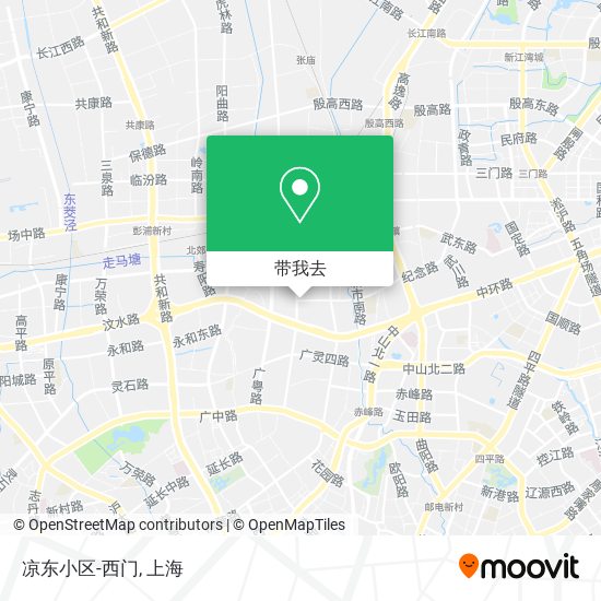 凉东小区-西门地图
