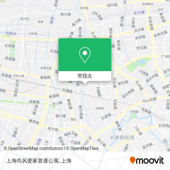 上海尚风爱家普通公寓地图