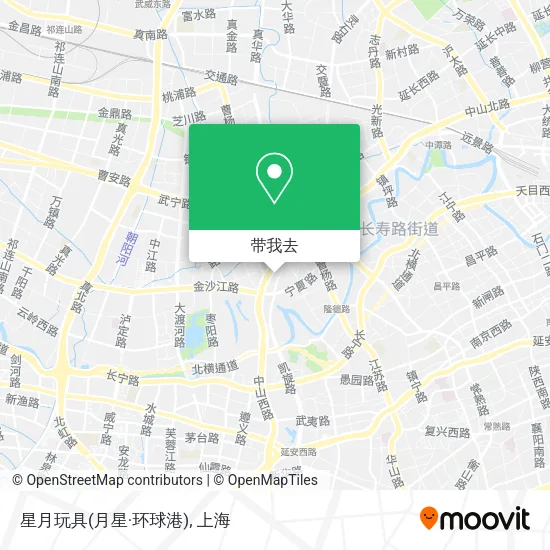 星月玩具(月星·环球港)地图
