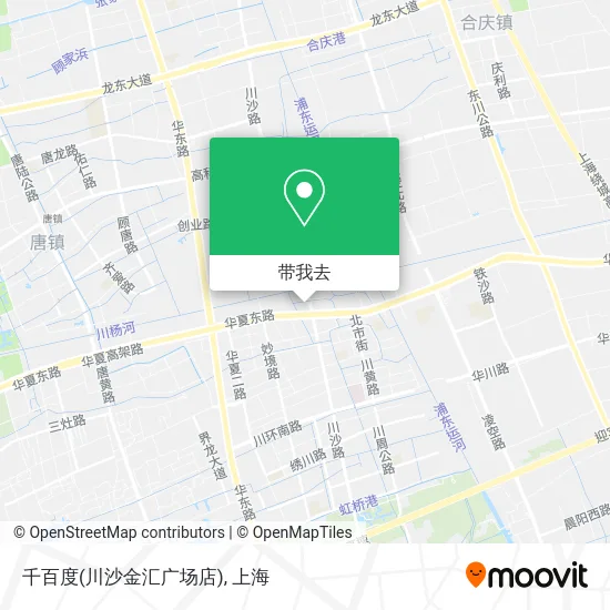 千百度(川沙金汇广场店)地图