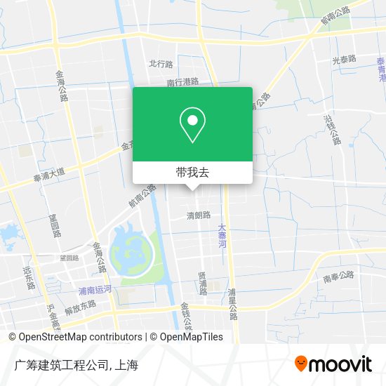 广筹建筑工程公司地图