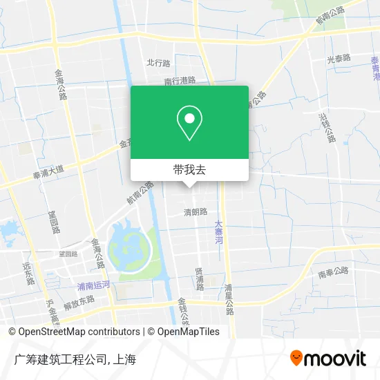 广筹建筑工程公司地图