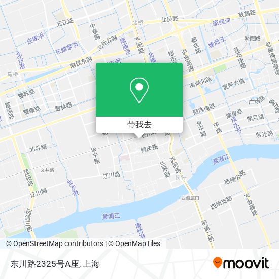 东川路2325号A座地图