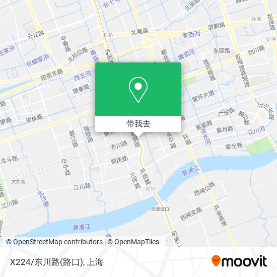 X224/东川路(路口)地图