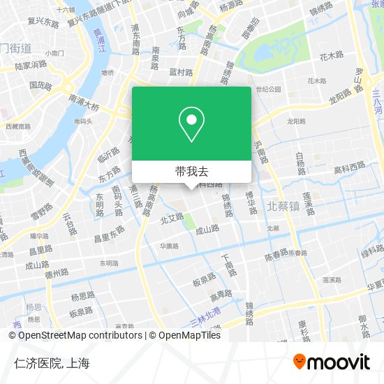 仁济医院地图
