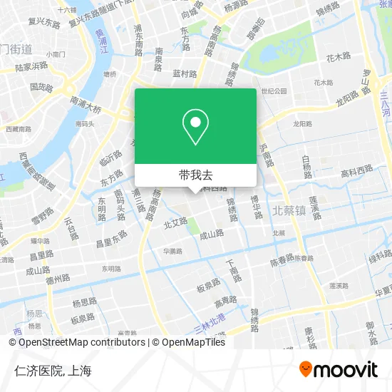 仁济医院地图