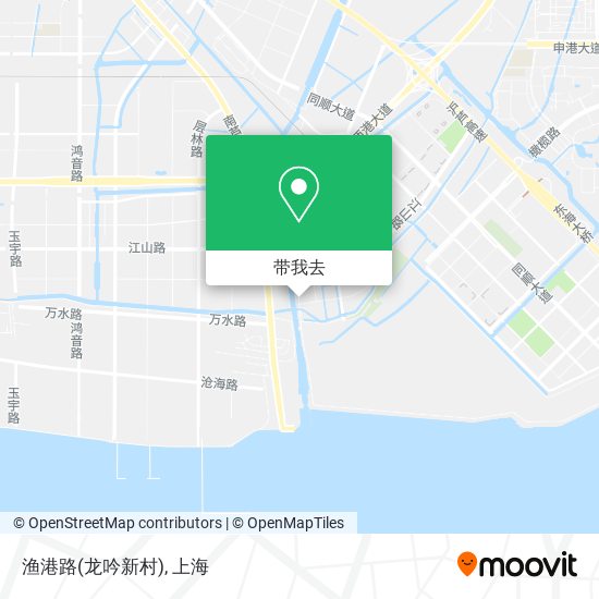渔港路(龙吟新村)地图