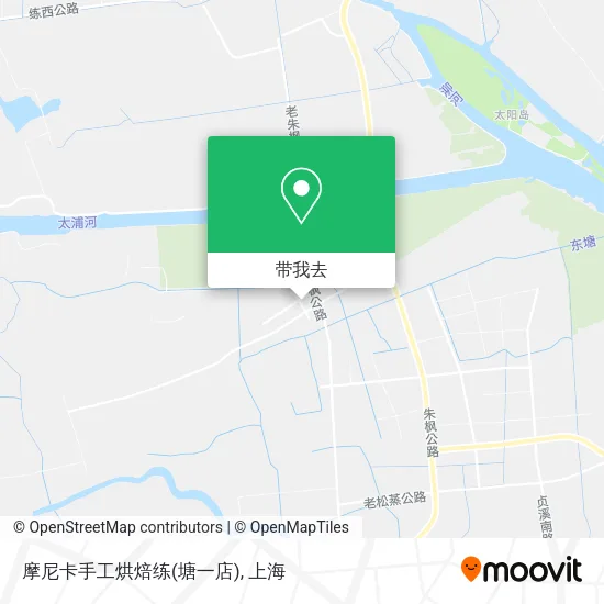 摩尼卡手工烘焙练(塘一店)地图