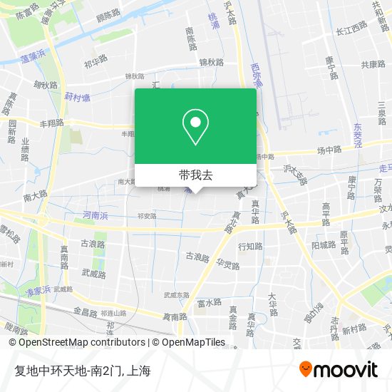 复地中环天地-南2门地图