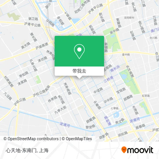 心天地-东南门地图