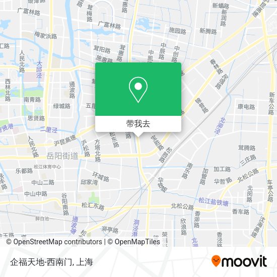 企福天地-西南门地图