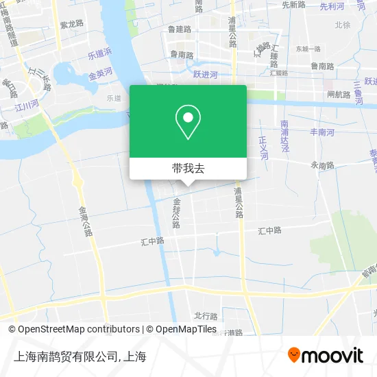 上海南鹊贸有限公司地图