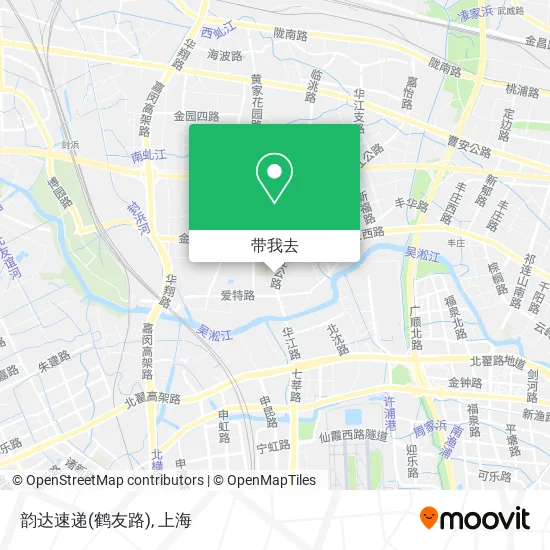韵达速递(鹤友路)地图