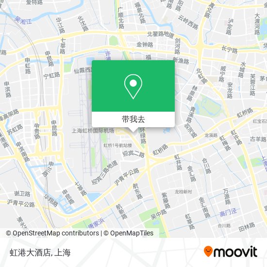 虹港大酒店地图