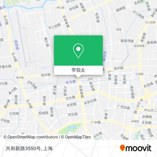 共和新路3550号地图