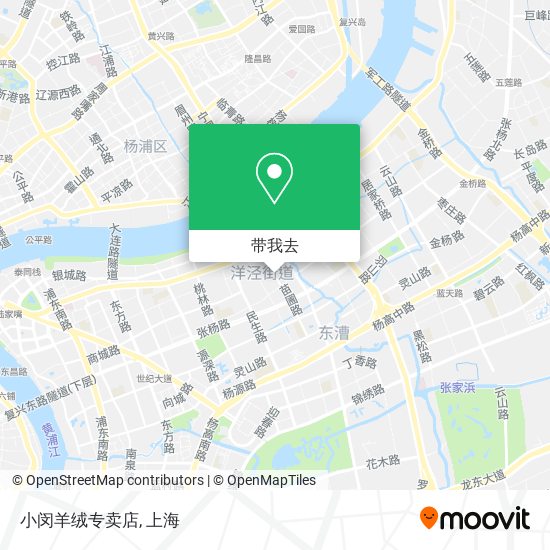 小闵羊绒专卖店地图
