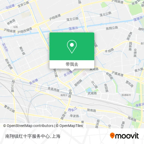 南翔镇红十字服务中心地图
