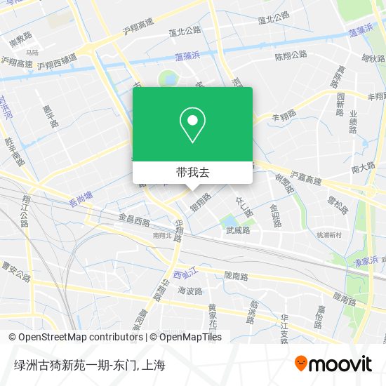 绿洲古猗新苑一期-东门地图