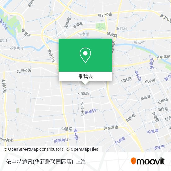 依申特通讯(华新鹏联国际店)地图