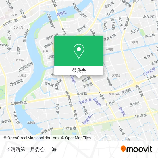 长清路第二居委会地图