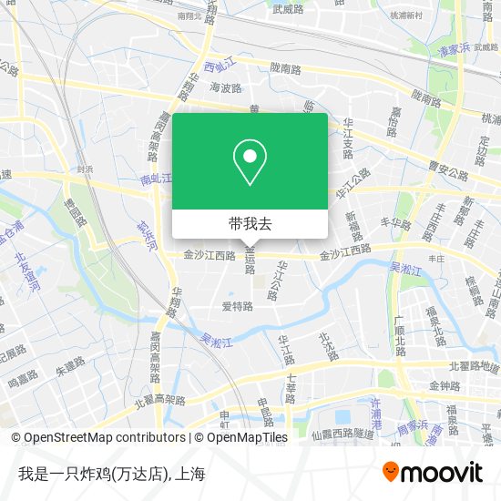 我是一只炸鸡(万达店)地图