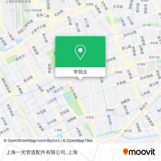 上海一光管道配件有限公司地图