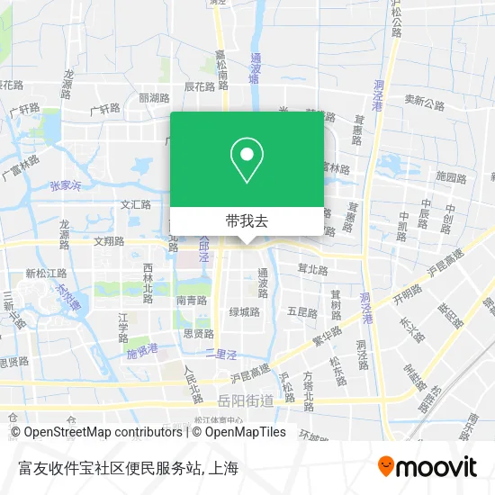 富友收件宝社区便民服务站地图