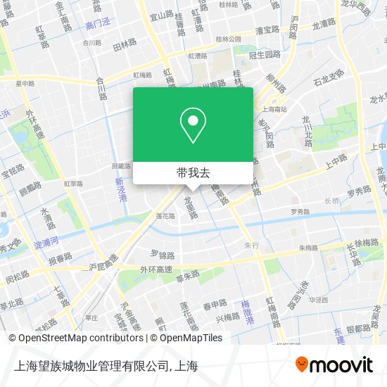 上海望族城物业管理有限公司地图