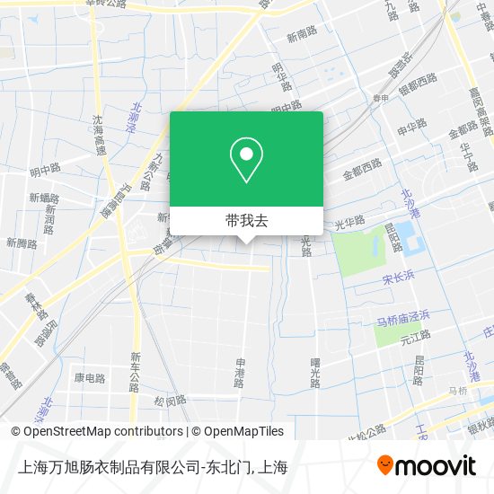 上海万旭肠衣制品有限公司-东北门地图