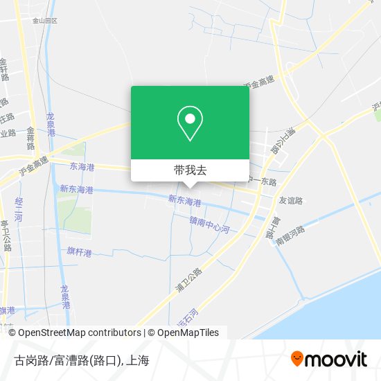 古岗路/富漕路(路口)地图