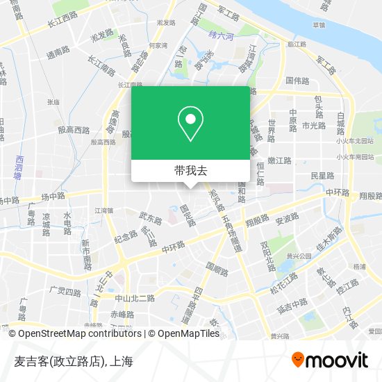 麦吉客(政立路店)地图