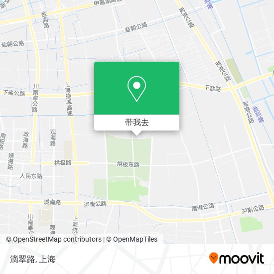 滴翠路地图