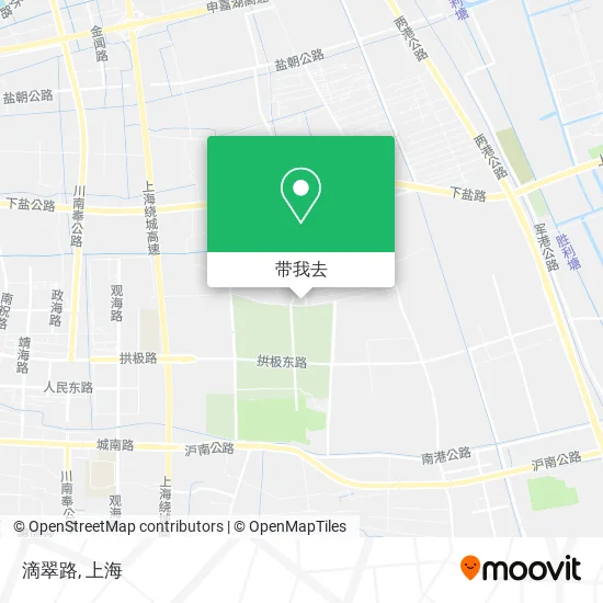 滴翠路地图