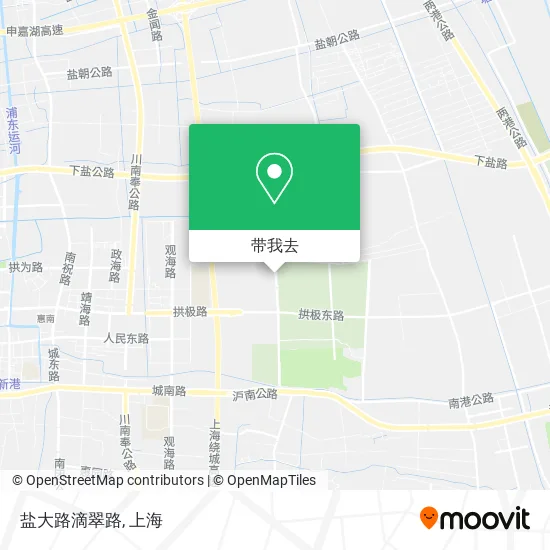 盐大路滴翠路地图