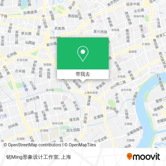 铭Ming形象设计工作室地图