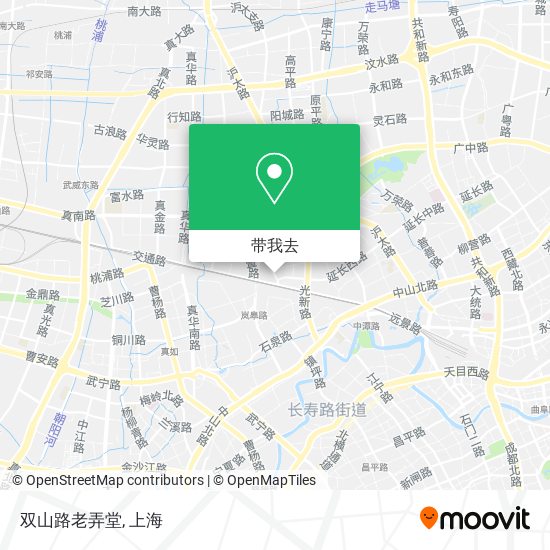 双山路老弄堂地图