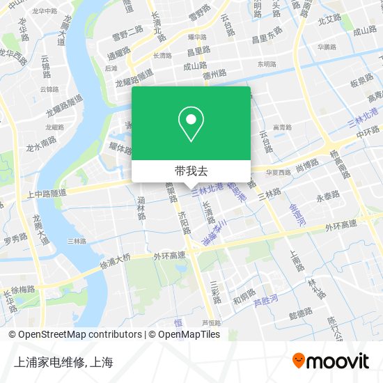 上浦家电维修地图