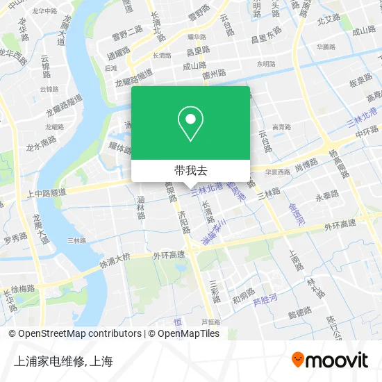 上浦家电维修地图