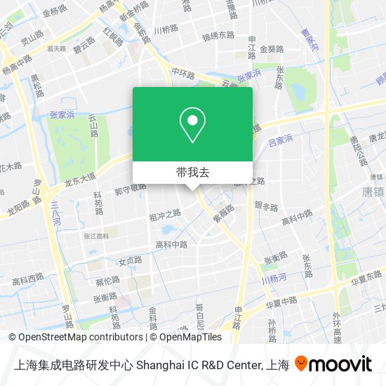 上海集成电路研发中心 Shanghai IC R&D Center地图
