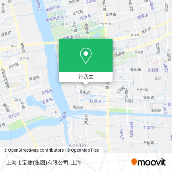 上海市宝建(集团)有限公司地图