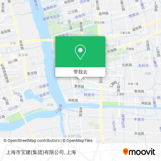 上海市宝建(集团)有限公司地图