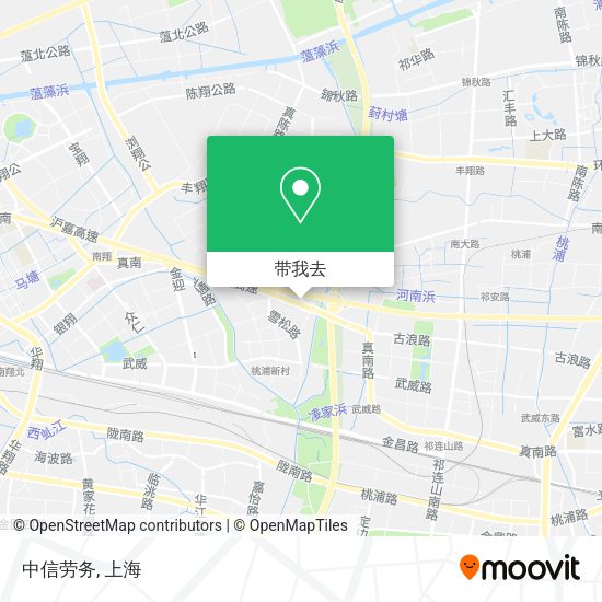 中信劳务地图