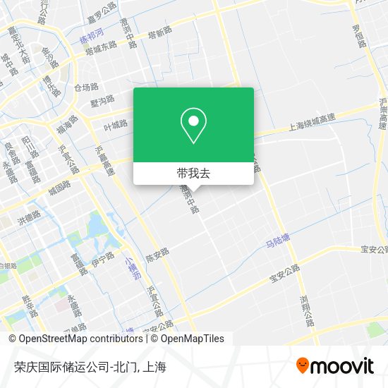 荣庆国际储运公司-北门地图