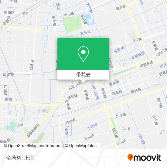 俞塘桥地图