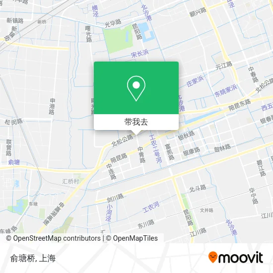 俞塘桥地图