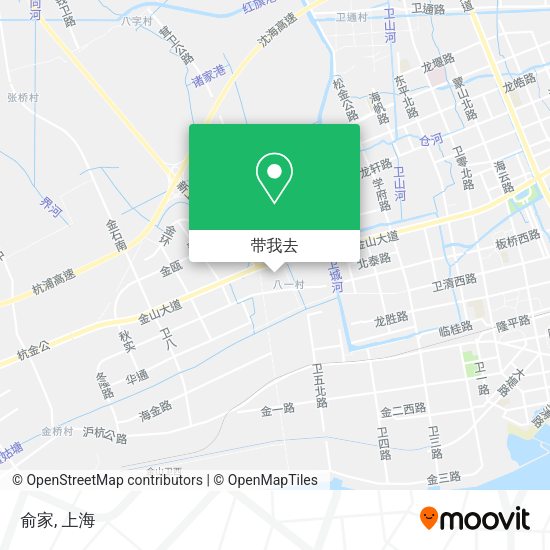 俞家地图